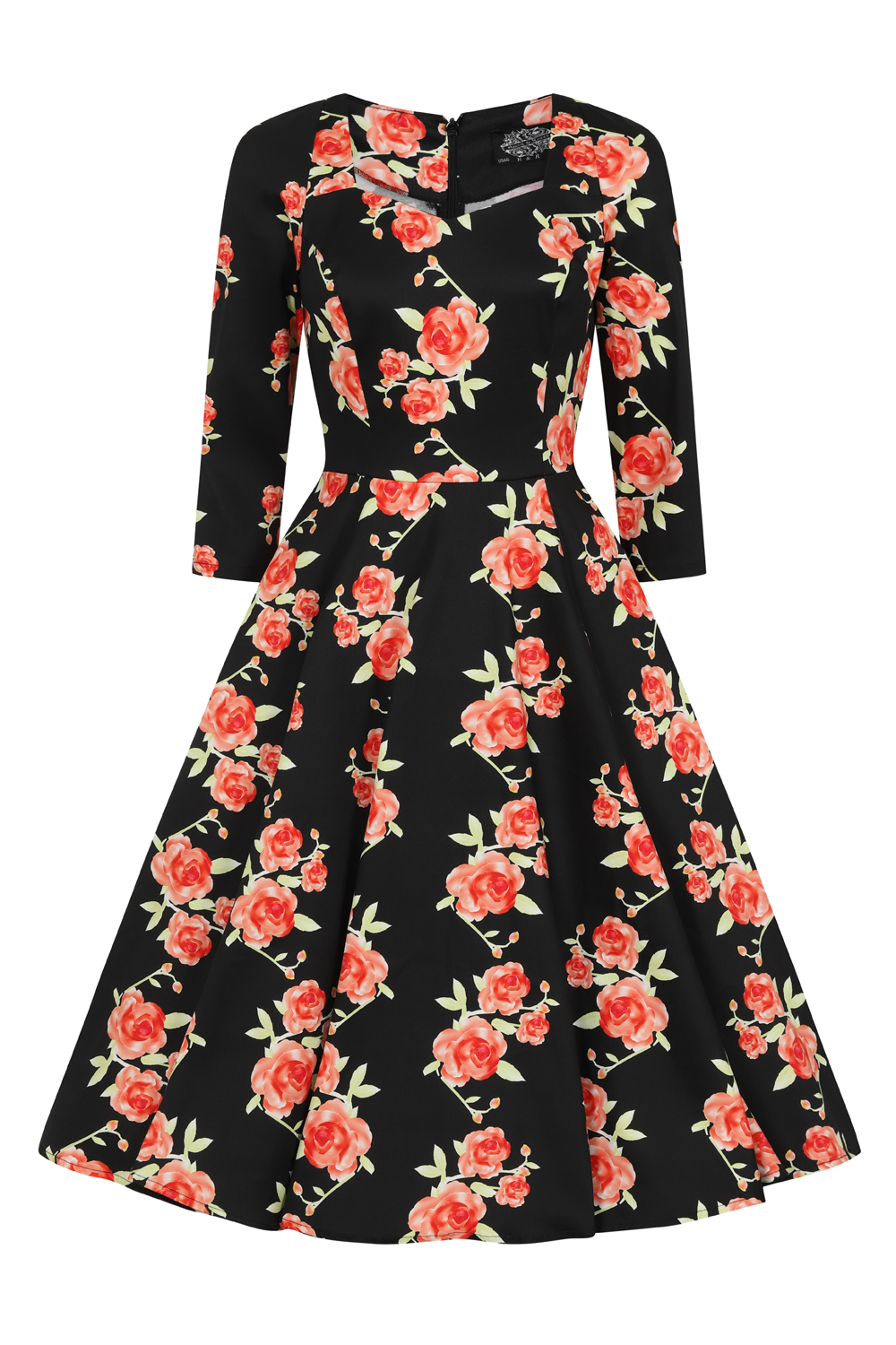 Juliet Floral Swing Dress